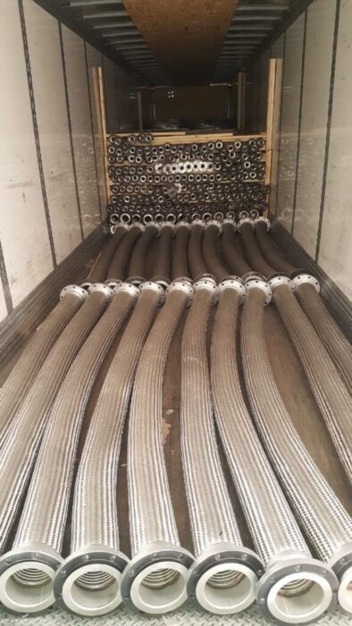 Corrugated Metal Hose Ready For shipment