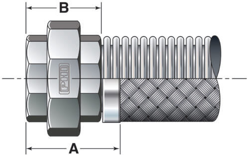 Female Union:  Stainless Steel / Carbon Steel | Precision Hose & Expansion Joints