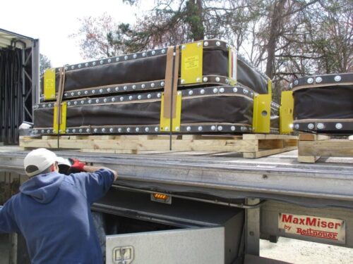 American Expansion Joints Truck Loaded up with Metal Expansion Joints