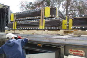 American Expansion Joints Truck Loaded up with Metal Expansion Joints