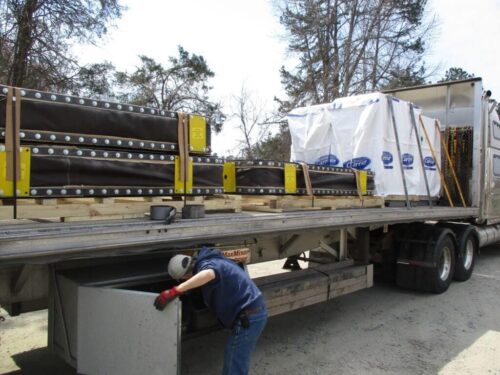 A truck Loaded up At American Expansion Joints