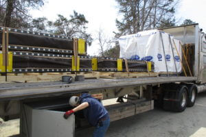 A truck Loaded up At American Expansion Joints