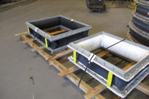 Fabric Expansion Joints in the warehouse ready for shipment